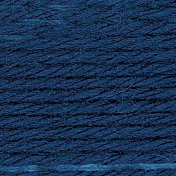 Hand Knit Baby Blanket - Waffle Pattern - Blue and White Stripe - Picture 8 of 8